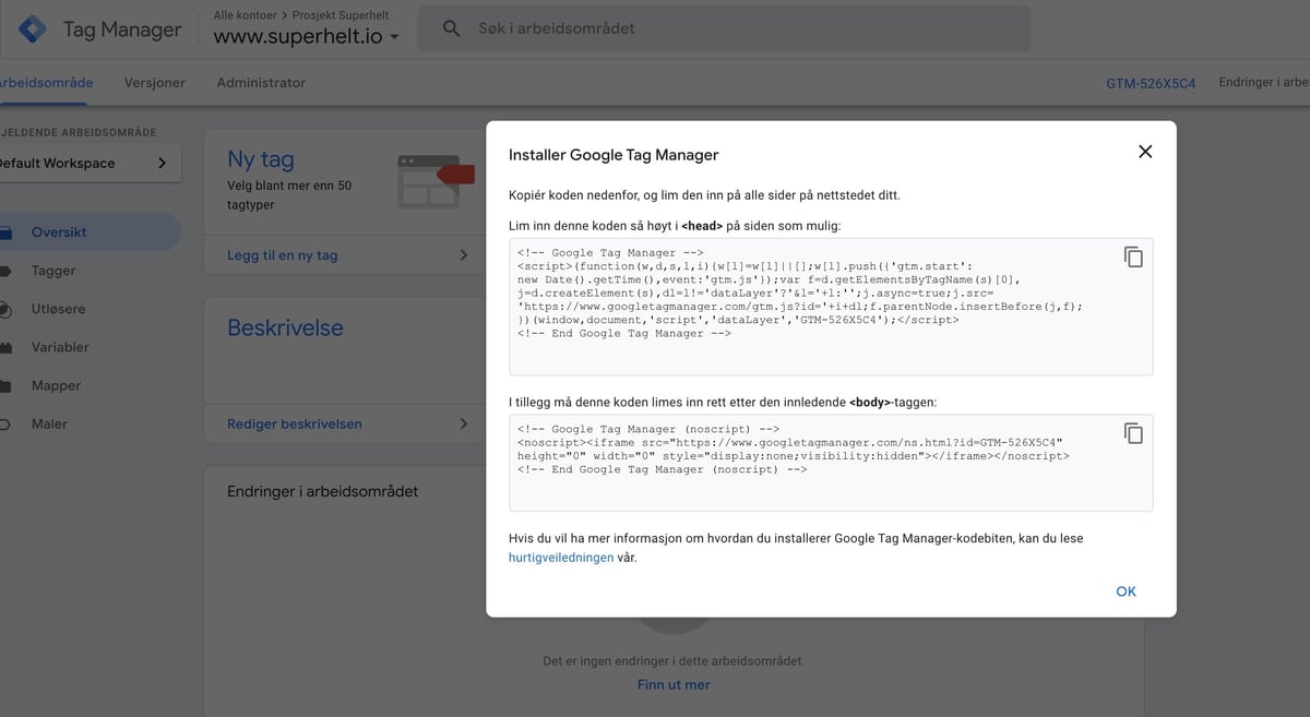 Google Tag Manager i 2026: hva det er og hvordan du bruker det