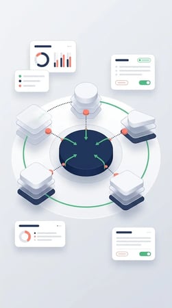 Buying committee i norsk B2B illustrasjon