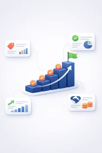 Revenue Hub som DSW-initiativ - illustrasjon