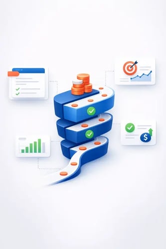 Sette opp HubSpot Revenue Hub - illustrasjon