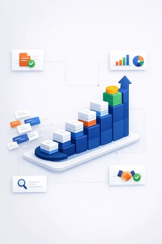 Quote-to-cash forklart - illustrasjon