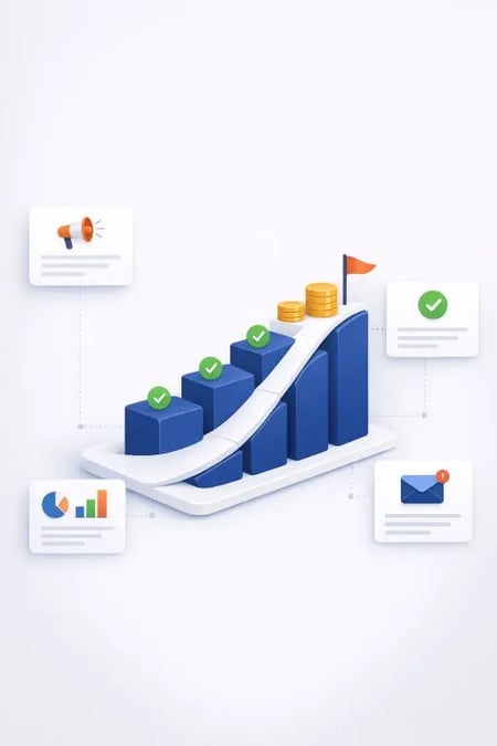 Sette opp HubSpot Marketing Hub - illustrasjon