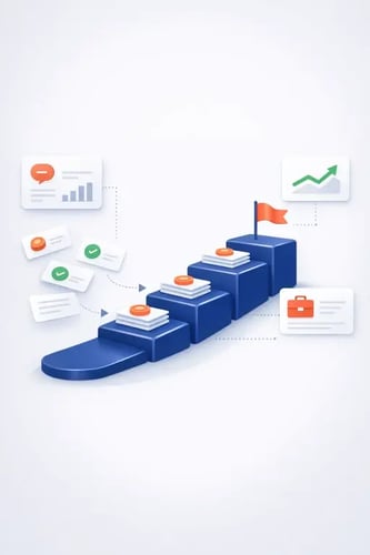 HubSpot 2026: hva bør B2B-selskaper gjøre med nyhetene? - illustrasjon