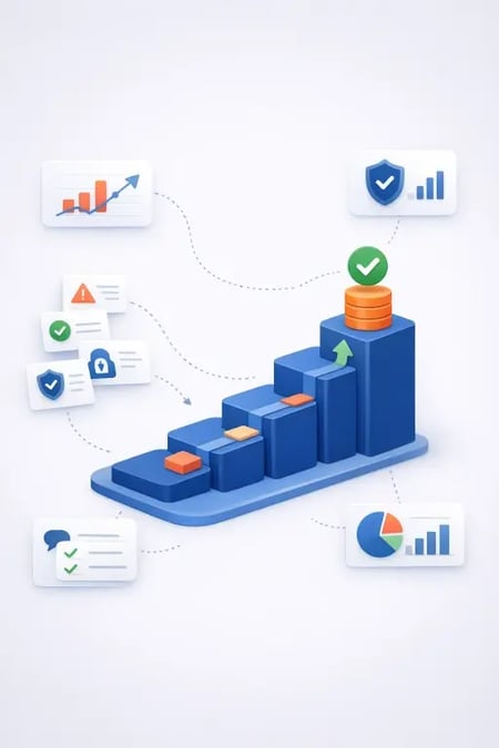 AI-agenter og GDPR i CRM - illustrasjon