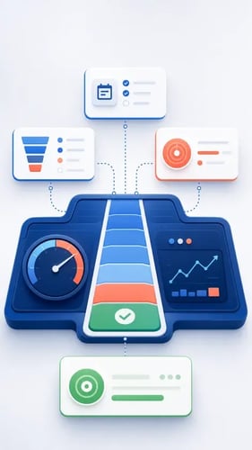 HubSpot salgsdashboard: pipeline, aktivitet, forecast og kvalitet