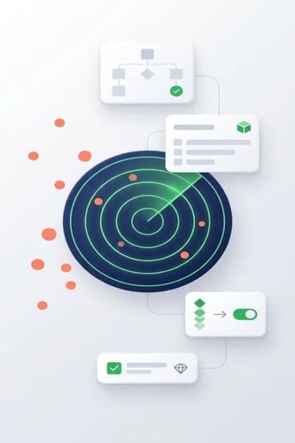 Buyer Intent, custom signals og Prospecting Agent illustrasjon