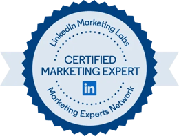 LinkedIn Marketing Labs Certified Marketing Expert-merke