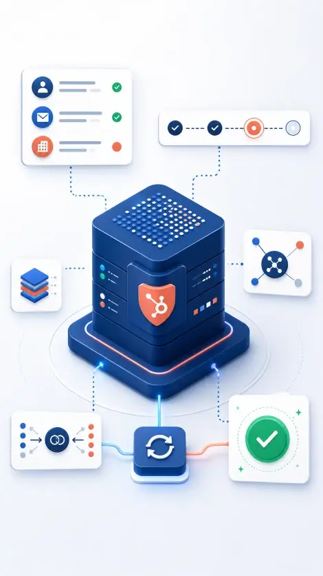 HubSpot Data Hub og sync-regler